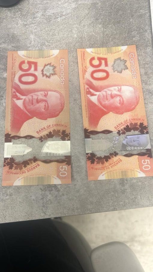 Buy fake Canadian 50 dollar bills online