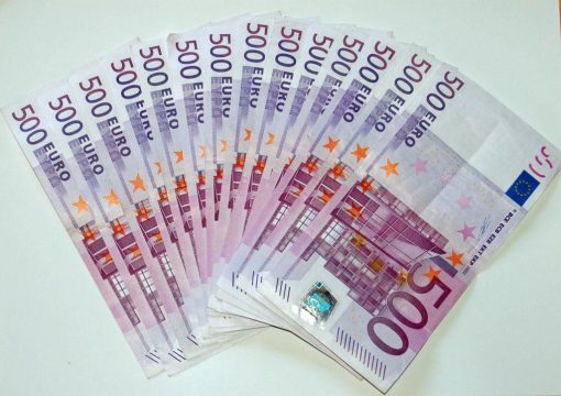 Fake 200 euro note