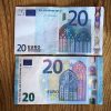 Fake 20 euro notes