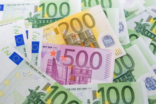 Fake 200 euro note