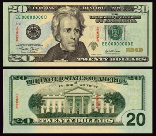 20 usd bills
