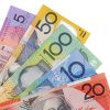 Counterfeit 20 Australian Dollar bills