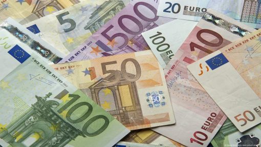 Counterfeit 50 euro bills